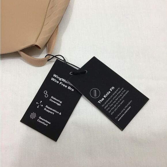 Knix Wingwoman Contour Wireless Tan Bra. New Size 2 - Picture 8 of 11